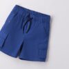 Pantalone tessuto navetta corto
