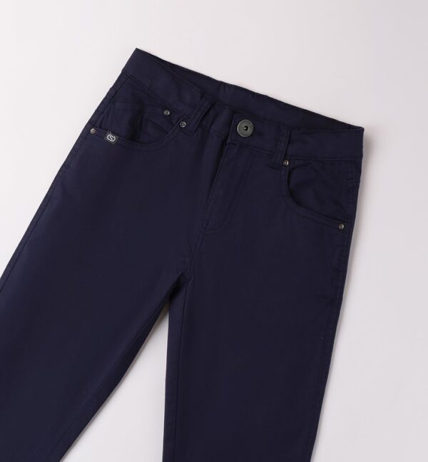 Pantalone tessuto navetta lungo