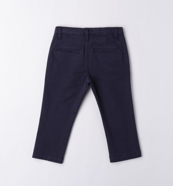 Pantalone tessuto navetta lungo