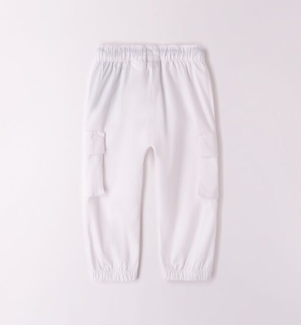 Pantalone tessuto navetta lungo