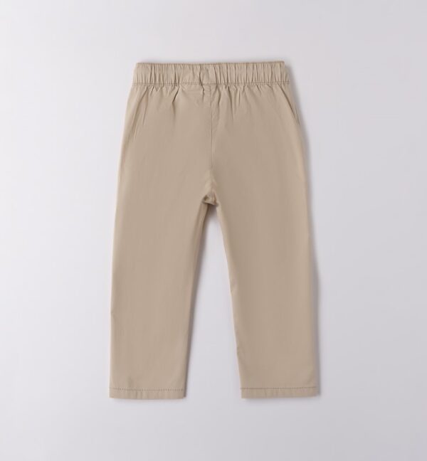 Pantalone tessuto navetta lungo