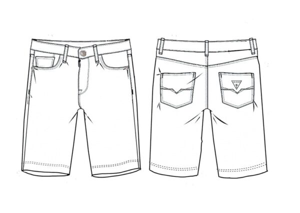 Bull denim shorts