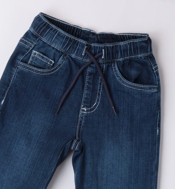 Pantalone denim lungo