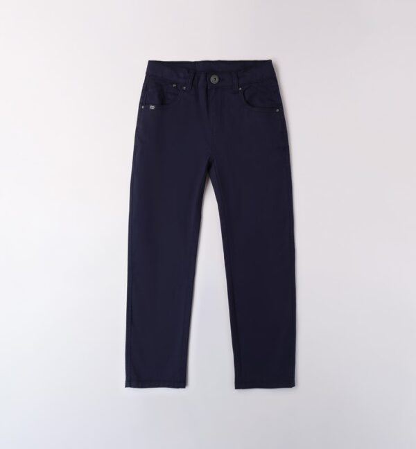 Pantalone tessuto navetta lungo