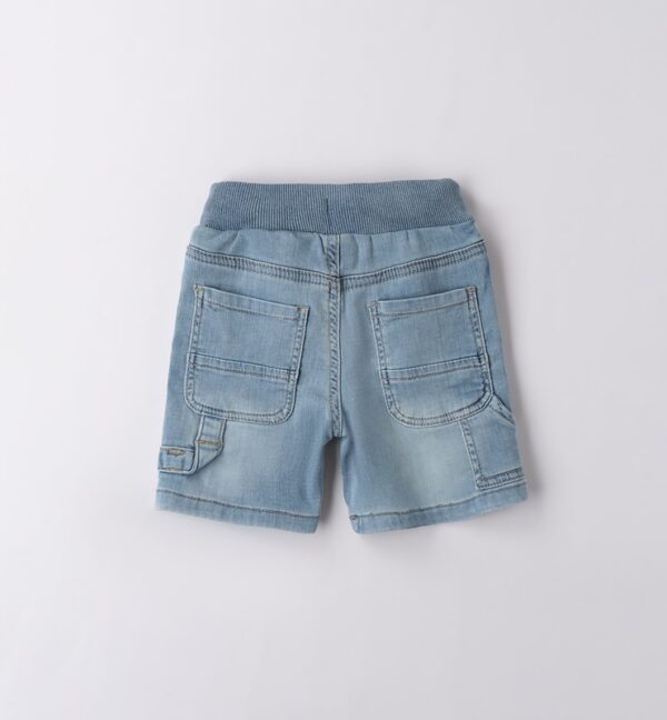 Pantalone denim corto