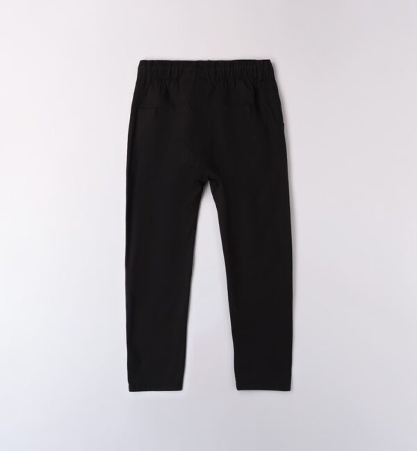 Pantalone tessuto navetta lungo
