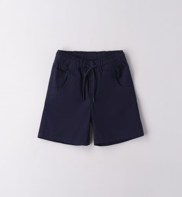 Pantalone tessuto navetta corto