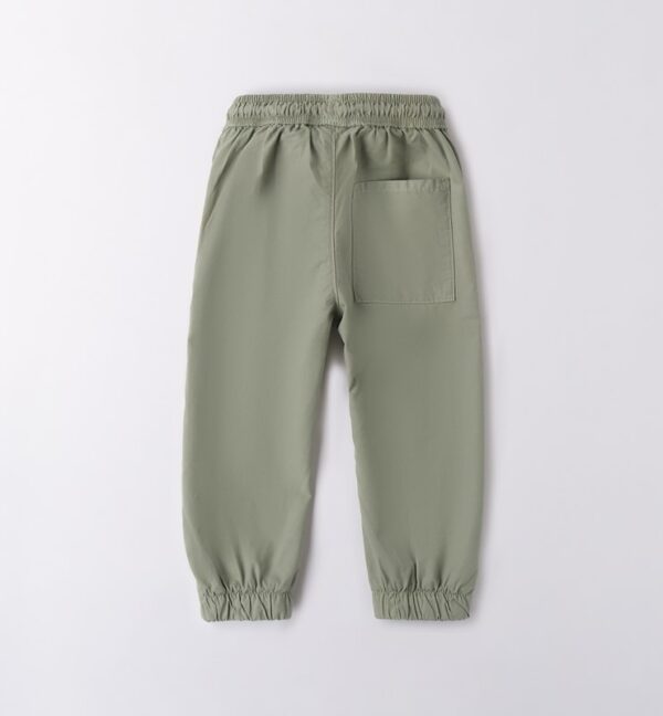 Pantalone tessuto navetta lungo