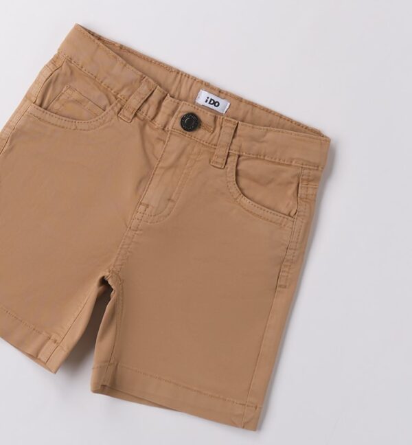Pantalone tessuto navetta corto