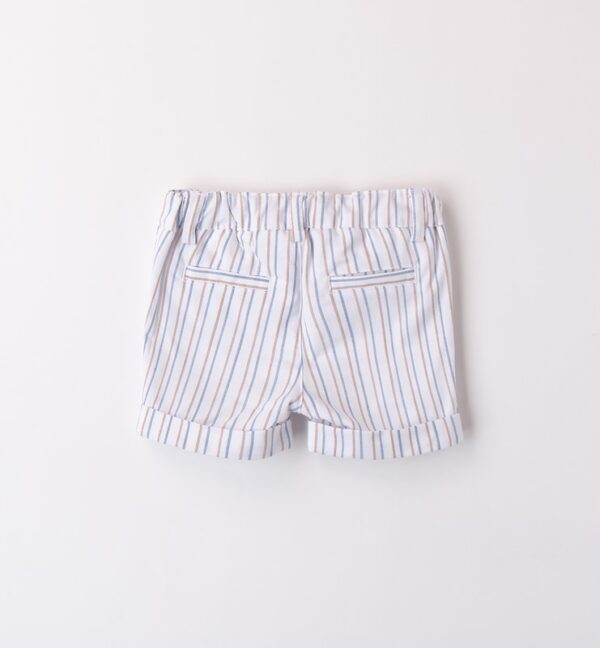 Pantalone tessuto navetta corto