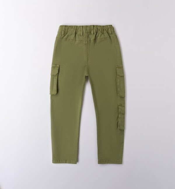 Pantalone tessuto navetta lungo