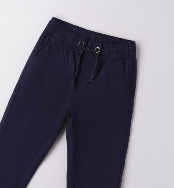 Pantalone tessuto navetta lungo