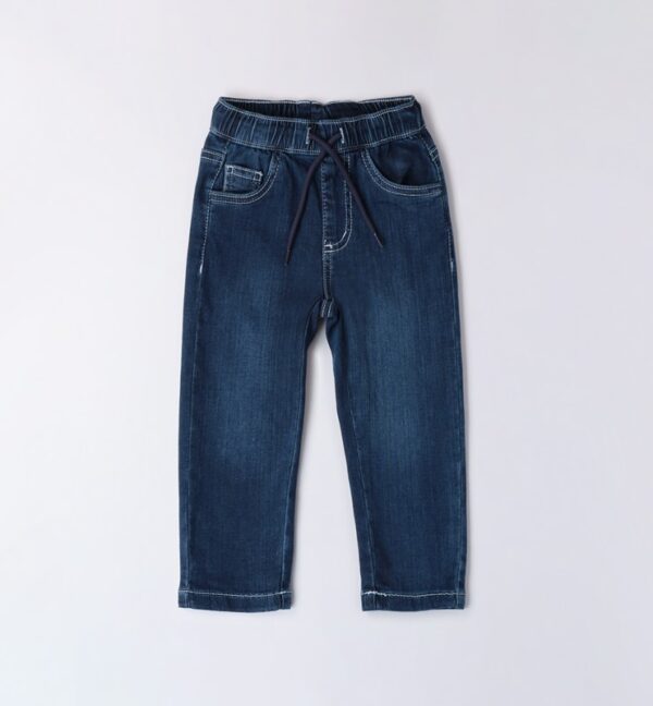 Pantalone denim lungo