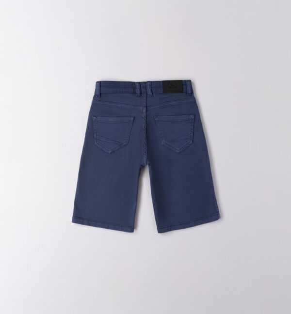 Pantalone tessuto navetta corto