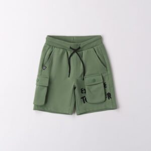 Pantalone maglia tagliata corto