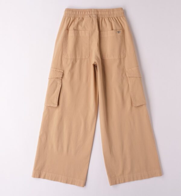 Pantalone tessuto navetta lungo