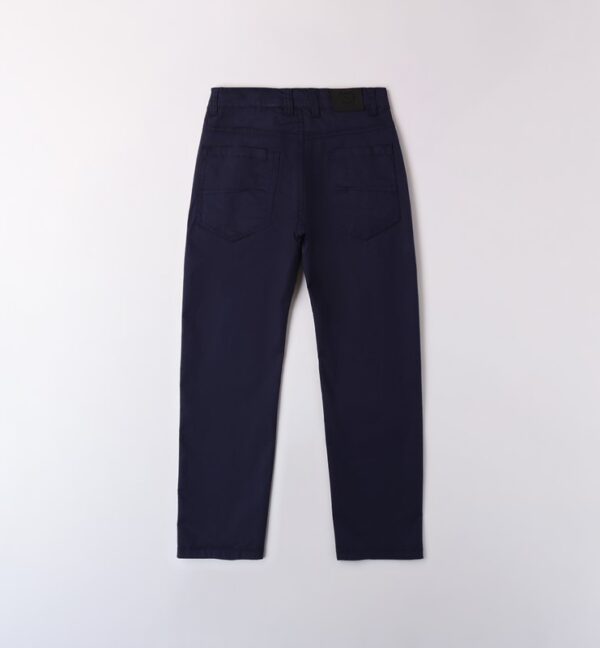 Pantalone tessuto navetta lungo