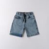 Pantalone denim corto