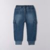 Pantalone denim lungo