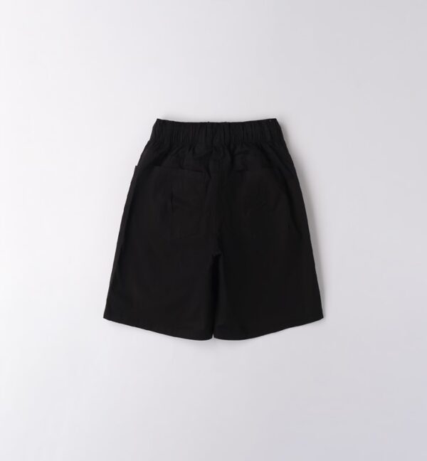 Pantalone tessuto navetta corto
