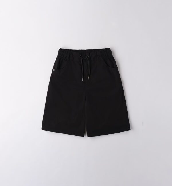 Pantalone tessuto navetta corto