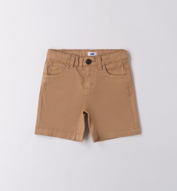 Pantalone tessuto navetta corto