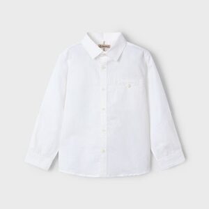 Camicia m/l lino
