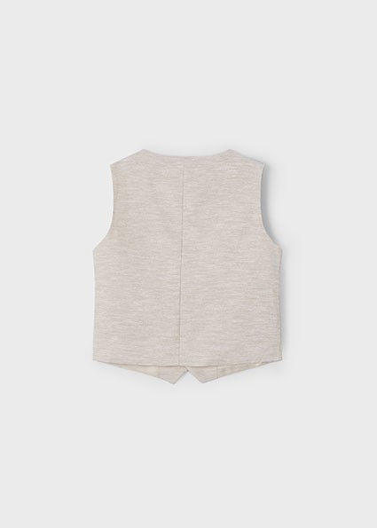 Gilet lino suiting