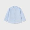Camicia m/l lino collo corean