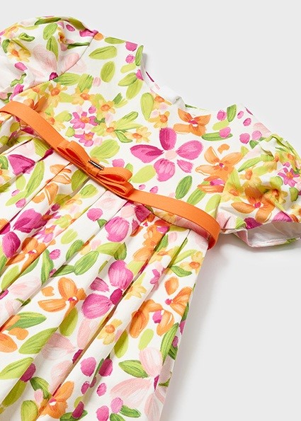 Vestito saten stampato