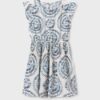 Vestito viscosa stampato
