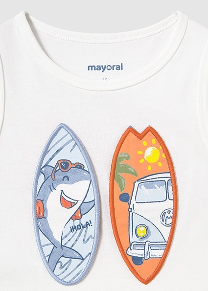 Canottiera play tavole surf