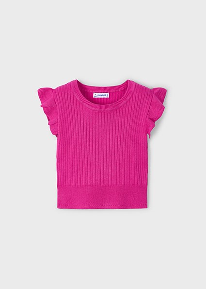 Top tricot costine