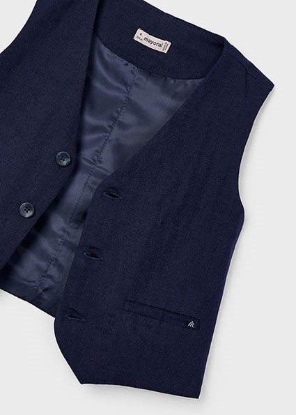 Gilet lino suiting