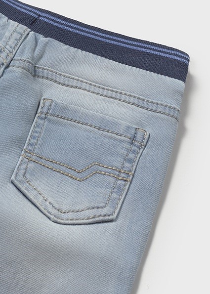 Pantalone soft denim jogger
