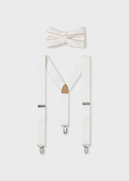 Set papillon e bretelle