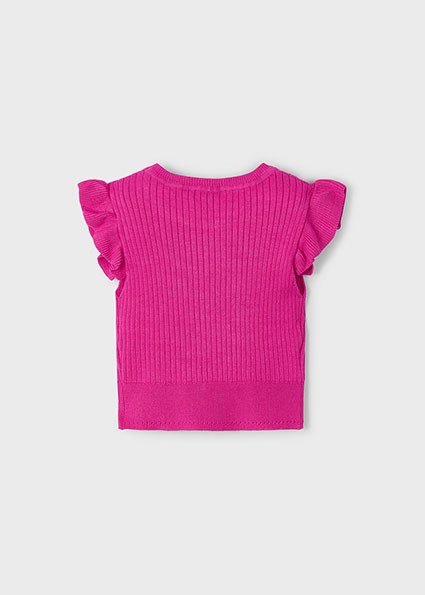 Top tricot costine