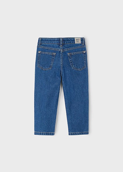Pantalone lungo mom fit