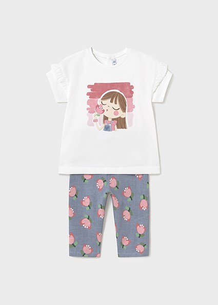 Comp.leggings stampato