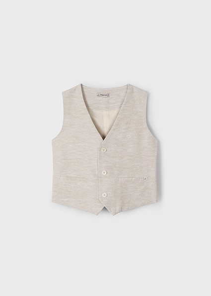 Gilet lino suiting