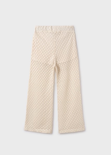 Pantalone lungo traforato