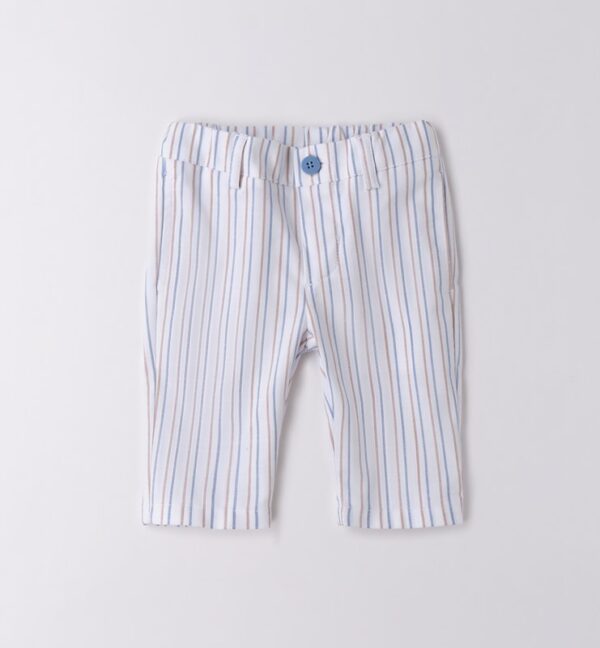 Pantalone tessuto navetta lungo