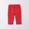 Pantalone tessuto navetta lungo