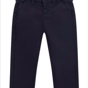Stretch sateen chino pants