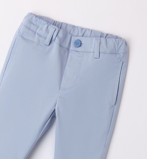 Pantalone tessuto navetta lungo