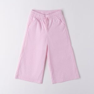 Pantalone tessuto navetta lungo