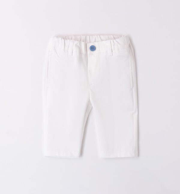 Pantalone tessuto navetta lungo