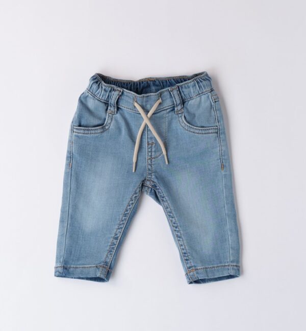 Pantalone denim lungo