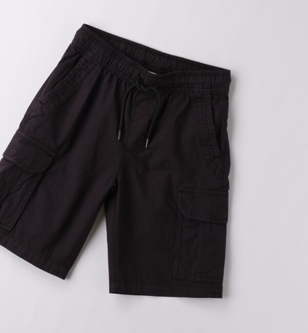 Pantalone tessuto navetta corto