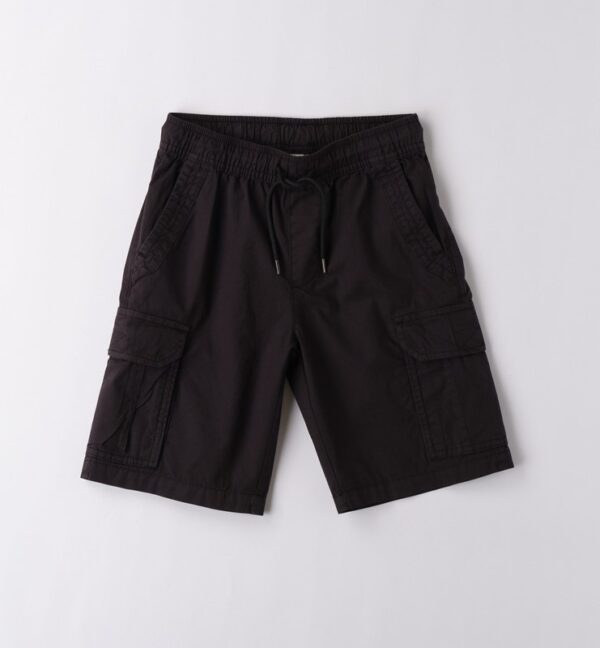Pantalone tessuto navetta corto